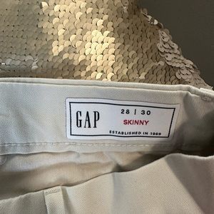 Modern Khakis Sandstone Beige Gap Flex skinny fit perform 28 x 30 mens pants NWT